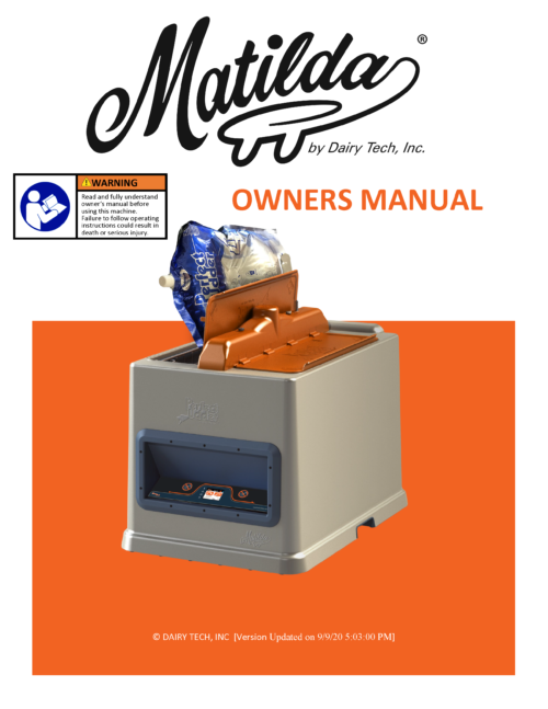 Matilda Owners Manual (Touchscreen)