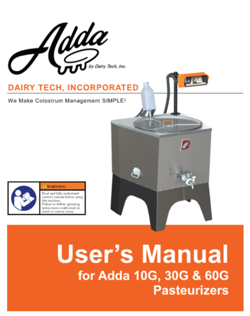 Adda Owner's Manual (Touchscreen)