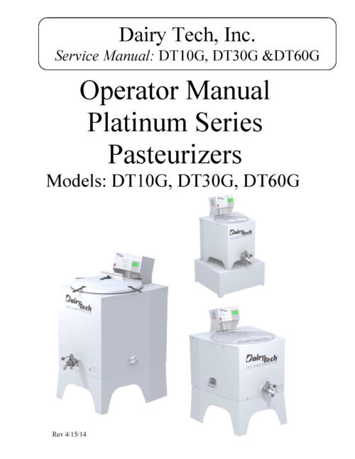 Platinum Series Owner's Manual