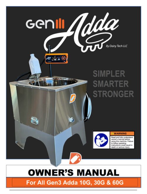 Adda Owner's Manual (Gen3)